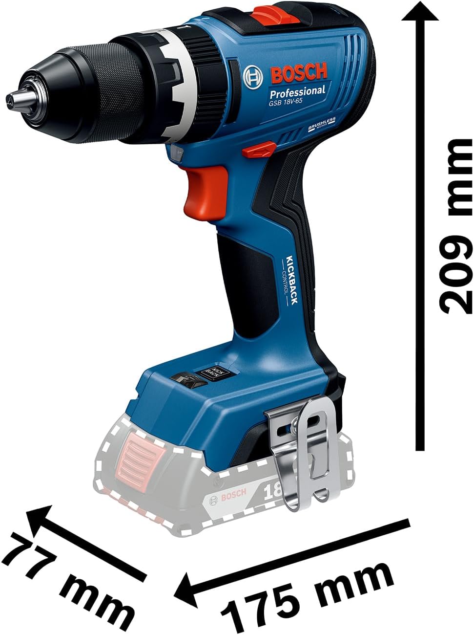 Bosch GSB 18V-65 PROFESSIONAL