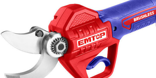 EMTOP – Gërshërë Krasitje me Motor Brushless dhe Bateri