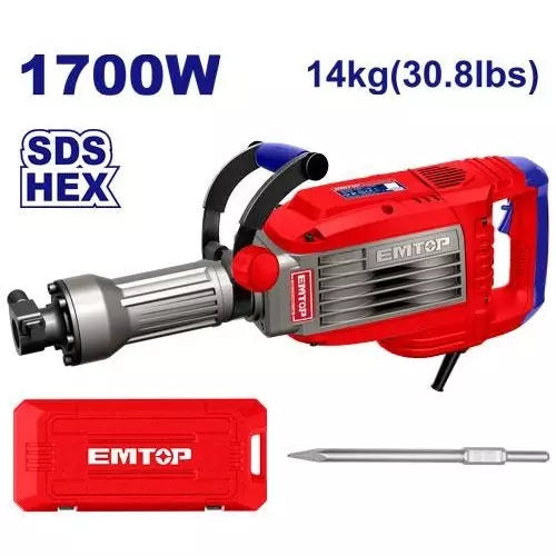 Matrapik Industrial SDS-max 1700 W 50 J + 2 dalta